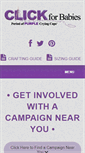 Mobile Screenshot of clickforbabies.org